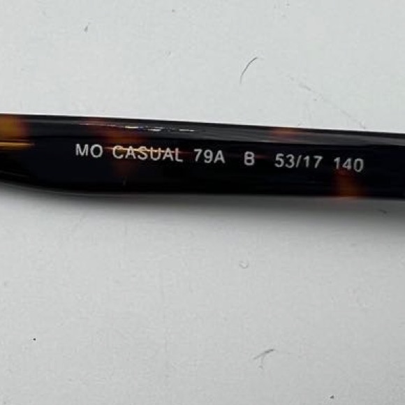 Vintage MO Eyewear MO Casual Black Oval Sunglasses Frames - Picture 6 of 6